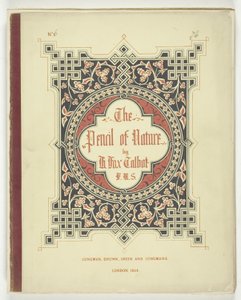 Umschlag und Text aus "The Pencil of Nature," London, 1844