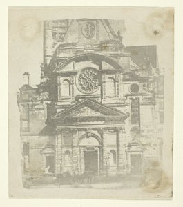 St. Etienne du Mont, Fassade von William Henry Fox Talbot