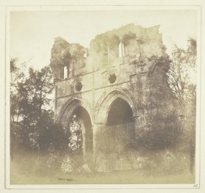 Das Grab von Sir W. Scott in der Abtei Dryburgh von William Henry Fox Talbot