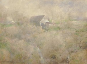 Meine alte Mühle, Holmescroft, bei Rockville von William Henry Holmes