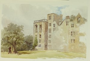 Hardwick Old Hall von William Henry Hunt
