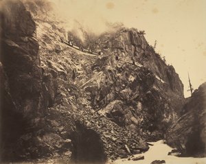 Cañon des Rio las Animas, um 1882-1886