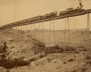 Dale Creek Brücke, Union Pacific Railway von William Henry Jackson
