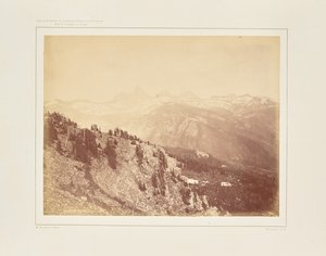 Panoramablick auf die Teton Range von William Henry Jackson