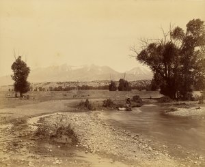 Sierra Blanca von William Henry Jackson