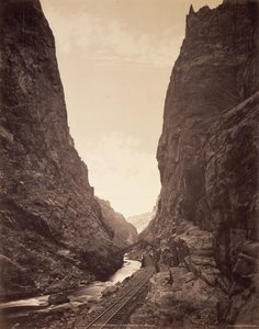 Die Königsschlucht, Grand Canyon des Arkansas von William Henry Jackson