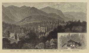 Palast und Jagdschloss des Königs von Rumänien in den Karpaten