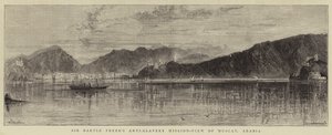 Sir Bartle Freres Anti-Sklaverei-Mission, Blick auf Maskat, Arabien von William Henry James Boot