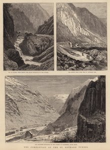 Die Fertigstellung des St. Gotthard-Tunnels von William Henry James Boot