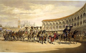 Einzug der Toreros in Prozession von William Henry Lake Price