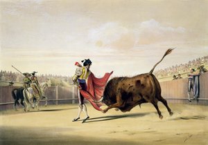 La Suerte de la Capa, 1865 von William Henry Lake Price