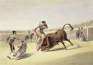 Der Sprung oder Salta Tras Cuernos, 1865 von William Henry Lake Price