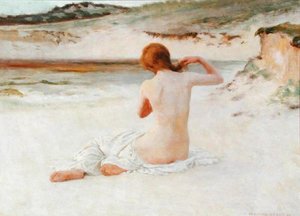 Akt am Strand