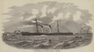 Die Newhaven und Dieppe Packet, Orleans von William Henry Prior