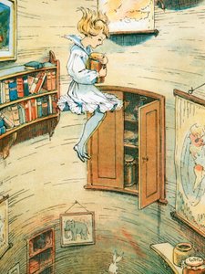 Alice im Wunderland, Buchplatte