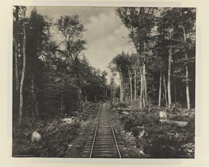 Ganoga Lake Branch, L.V.R.R., um 1899