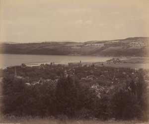 Seneca-See und Watkins, ca. 1895 von William Herman Rau