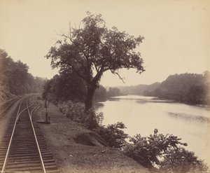 Der Lehigh bei Turkey Run, ca. 1895 von William Herman Rau