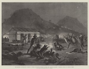 Der Matabili-Aufstand, Befreiung von Inseza durch den ehrenwerten Maurice Gifford und Inspektor Southey, Matabili-Angriff auf Cummin