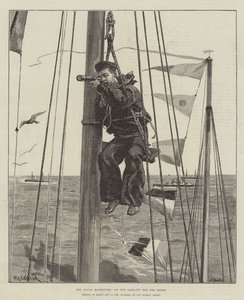 Die Marine-Manöver, auf der Suche nach dem Feind