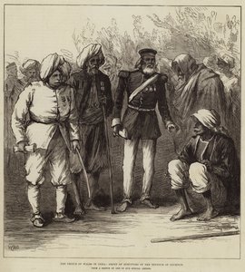 Der Prinz von Wales in Indien, Gruppe von Überlebenden der Verteidigung von Lucknow