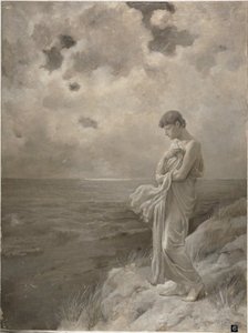 Sonett: "Wenn ich fürchte, dass ich aufhören könnte zu sein", 1887 von William Hicok Low