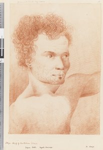 Seite 24a Otago, Häuptling der Amsterdam-Insel, 1768-75 von William Hodges
