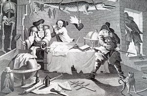 Eine okkulte Szene von William Hogarth