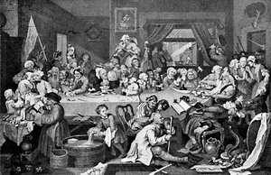 Ein Wahlbankett, 1755