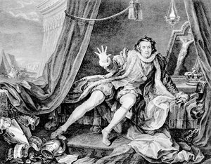 David Garrick als Richard III., 1746
