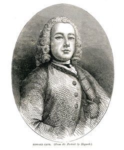 Edward Cave von William Hogarth