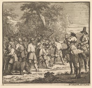 Hudibras Erstes Abenteuer Siebzehn kleine Illustrationen für Samuel Butlers Hudibras