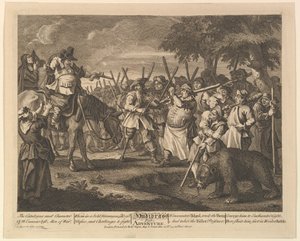 Hudibrass Erstes Abenteuer Zwölf Große Illustrationen für Samuel Butlers Hudibras von William Hogarth
