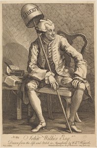 John Wilkes Esq. von William Hogarth