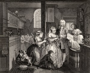 Verheiratet mit einer alten Jungfer, Platte V aus 