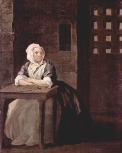 Sarah Malcolm (gestorben 1733) von William Hogarth