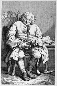 Simon Lord Lovat von William Hogarth