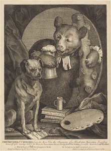 Der Schläger von William Hogarth