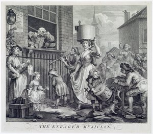 Der wütende Musiker, 1741