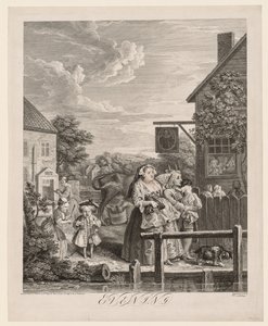 Die vier Tageszeiten: Abend, 1738