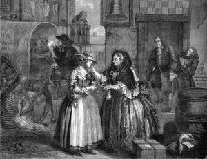Der Hurenfortschritt von William Hogarth