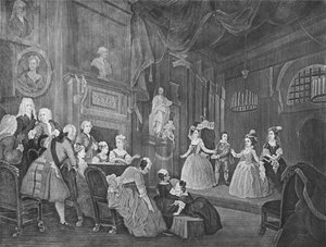 Der indische Kaiser, gestochen von Robert Dodd von William Hogarth