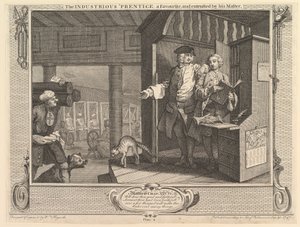 Der fleißige Lehrling, ein Favorit und vom Meister betraut: Fleiß, 30. September 1747