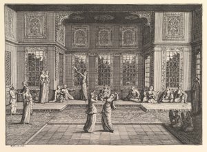 Das Serail, Aubry de La Mottrayes Reisen durch Europa, Asien und in Teile von..., 1723-24