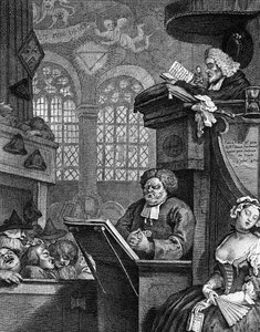 Die schlafende Gemeinde, 1736