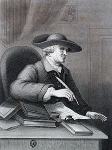 Thomas Morell (1703–1784) englischer Librettist, klassischer Gelehrter von William Hogarth