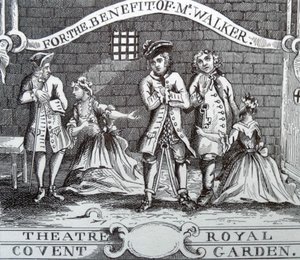 Eintrittskarte für das Theater