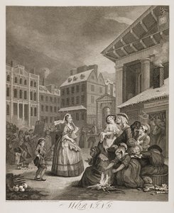 Vier Tageszeiten: Morgen von William Hogarth