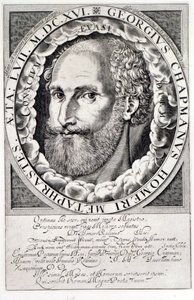 Porträt von George Chapman von William Hole