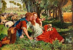 Der Mietschäfer, 1851, 1948 von William Holman Hunt